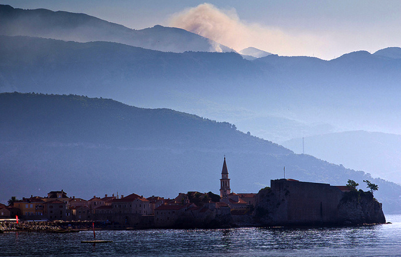 Budva From The Sea